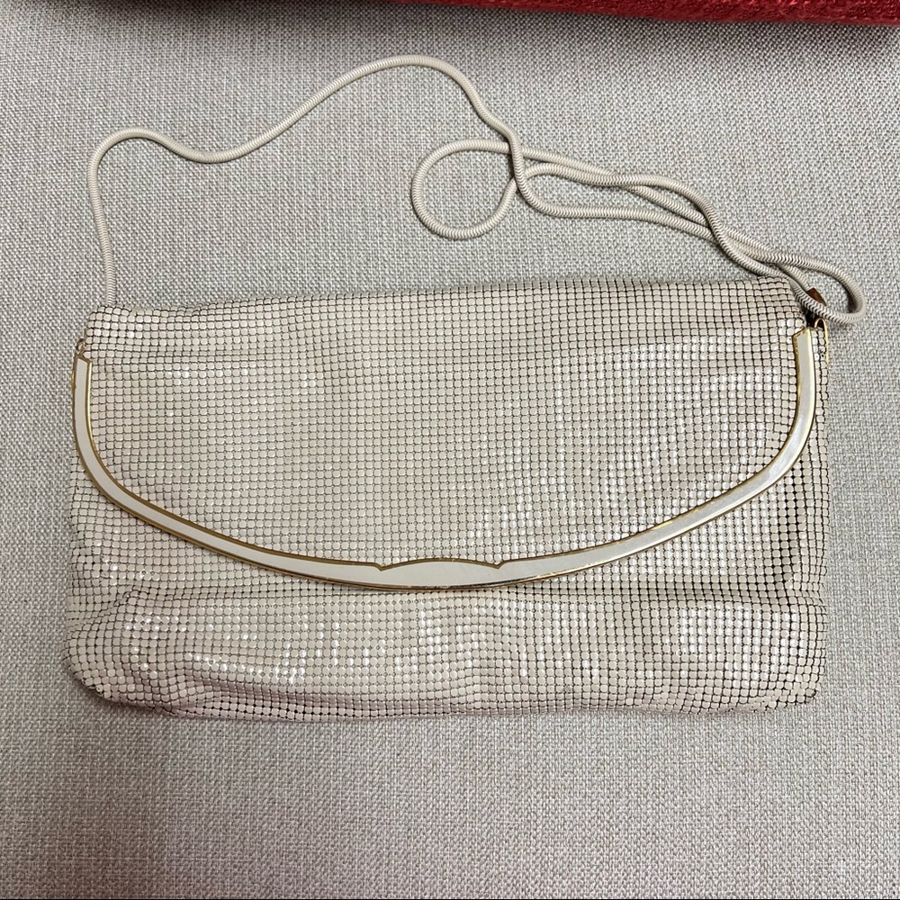 Retro Glomesh Envelope Clutch Handbag